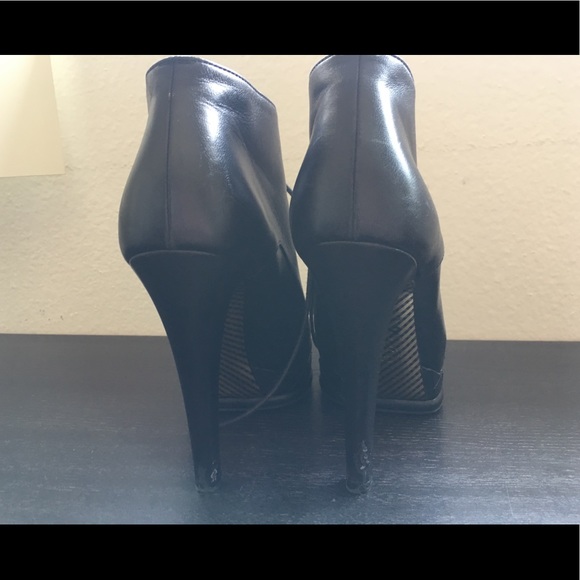 CHANEL Leather Ankle Booties - Picture 7 of 8